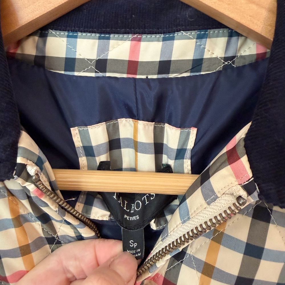 Talbots Multicolor Plaid Jacket - Picture 2 of 4
